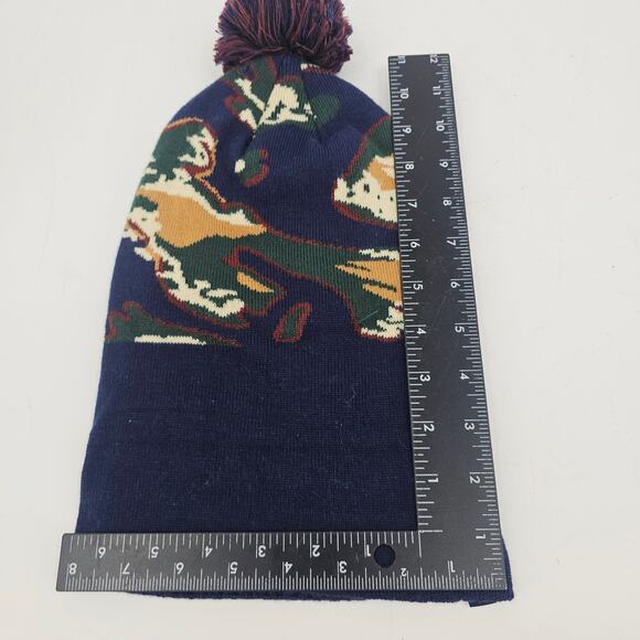 United by Blue quality
Recycled Novelty Pom Beanie OS Navy Blue - Picture 7 of 8